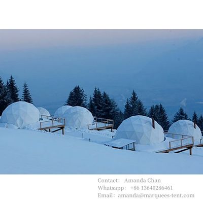 Outdoor Luxury Living Resort Dome Tent Galmping Dome Chiara Casa in PVC Giardino Tent For Event
