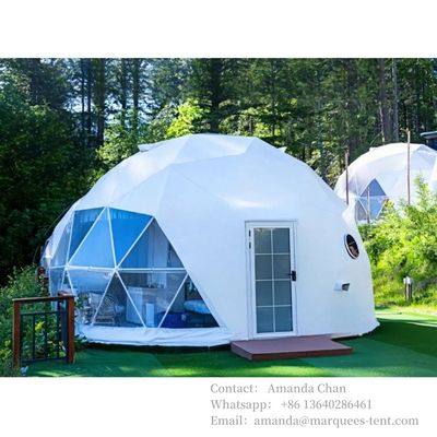 Tenda glamping di lusso per 2 persone da campeggio Safari Resort Dome Hotel a 5 stelle per mostre ed eventi