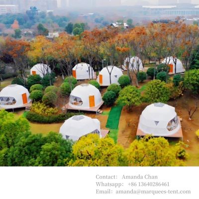 6m 6-8 Persone Trasparente Glamping Hotel Igloo Geodesica tenda a cupola Per attività all'aria aperta