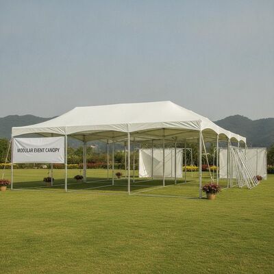 Multiuso Versatile Tenda per feste Marquee Modulare Sistema espandibile per qualsiasi evento Configurabile Canopy in alluminio