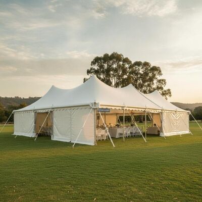 Premium Modular Party Marquee Tent System Cornice in alluminio connessione a scarico impermeabile Australian Wedding Event Venue