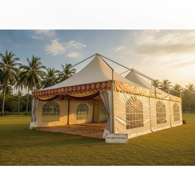 Connettori galvanizzati di tessuto in PVC ignifugo per eventi di celebrazione culturale in Malesia