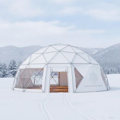 Tenda a padiglione per feste per tutte le stagioni, resistente al freddo, con telaio in alluminio, tettoia per eventi, Kazakistan
