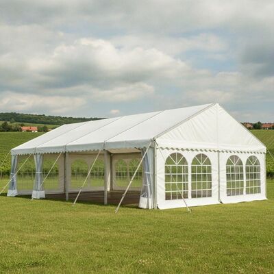Tempesta resistente all'alluminio tenda di festa marquette telaio pesante per eventi estivi ungheresi